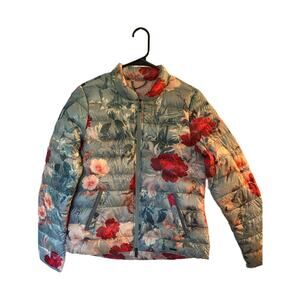 Ilse Jacobsen Hornbæk floral down puffer jacket